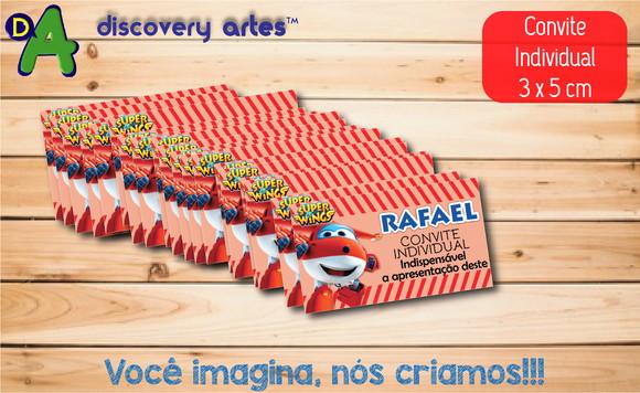 Convite Individual Super Wings
