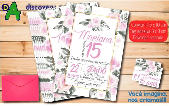 Convite Aniversário 15 Anos
