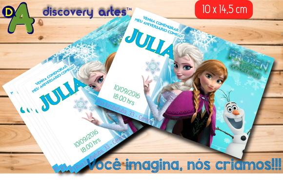 Convite Frozen