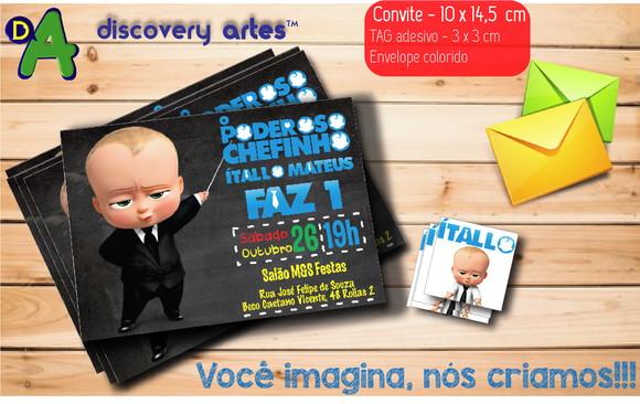 Convite O Poderoso Chefinho