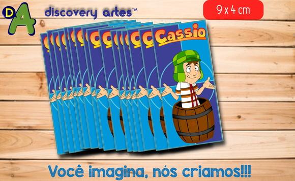 Rótulo Adesivo Tubete Chaves