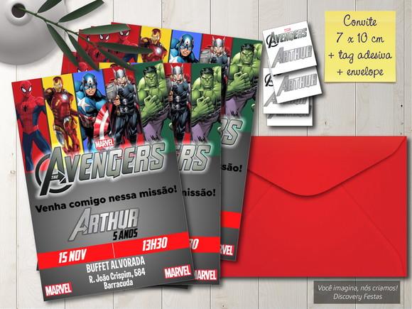 Convite os Vingadores