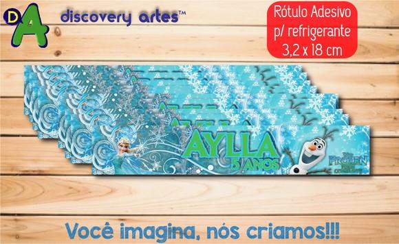 Rótulo Adesivo Refrigerante Frozen