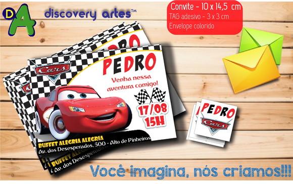 Convite Carros