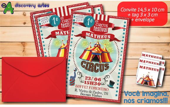 Convite Circo