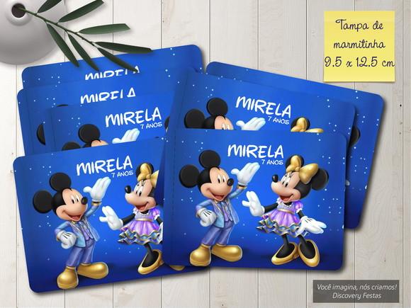 Tampa de Marmitinha Mickey 50 Anos