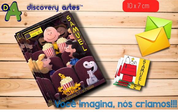 Convite Snoopy