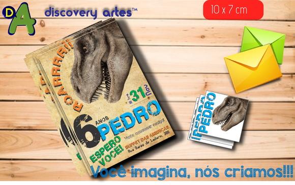 Convite Dinossauro