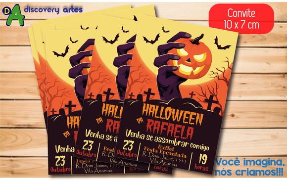Convite Festa Halloween