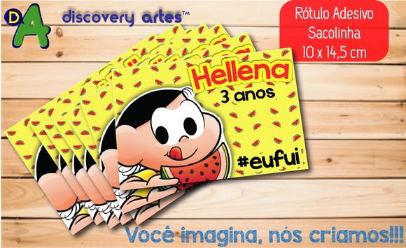 Rótulo Adesivo Sacolinha Magali