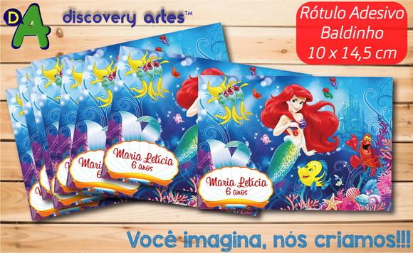 Rótulo Adesivo Baldinho Ariel