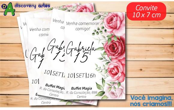 Convite com Rosas