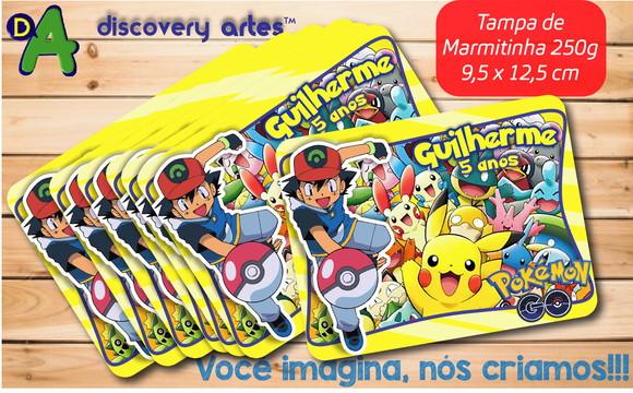 Tampa de Marmitinha Pokemon