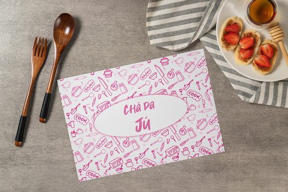 Jogo Americano Chá de Cozinha (descartável)