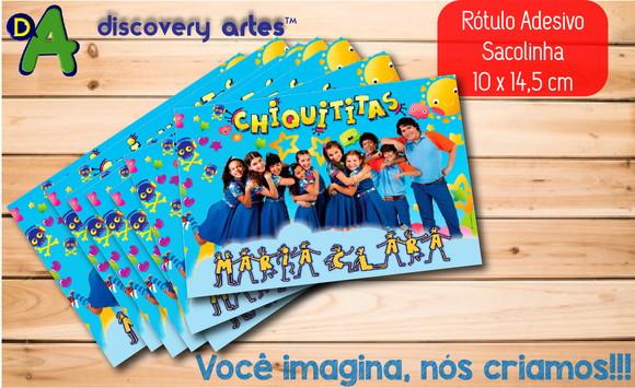Rótulo Adesivo Sacola Chikititas
