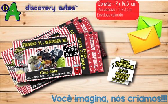Convite Ingresso Hotel Transylvania