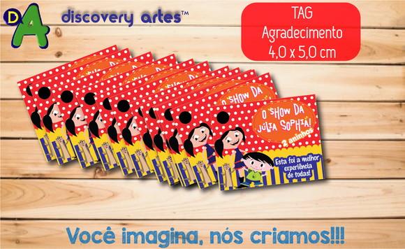 Tag Agradecimento Show da Luna