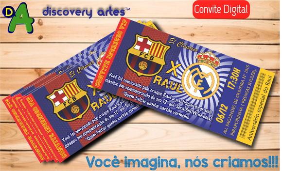 Convite Ingresso Digital Champions League