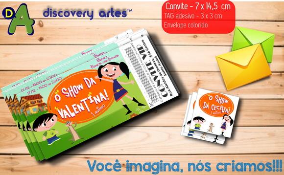 Convite Ingresso Show da Luna