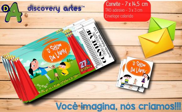 Convite Ingresso Show da Luna