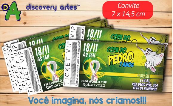 Convite Ingresso Copa