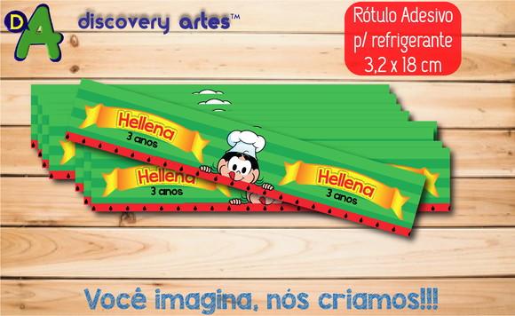 Rótulo Adesivo Refrigerante Magali