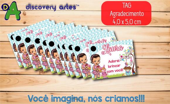 Tag Bonequinha de Pano