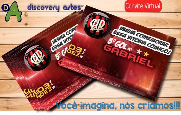 Convite Clube Atletico Paranaense