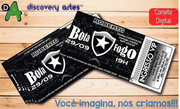 Convite Digital Botafogo