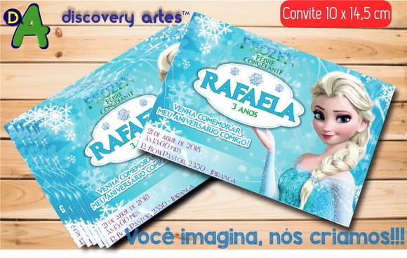 Convite Frozen