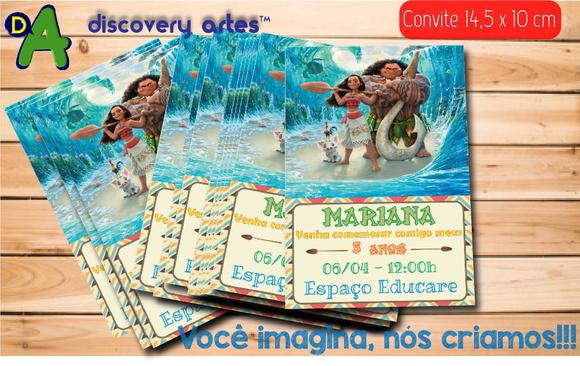 Convite Moana