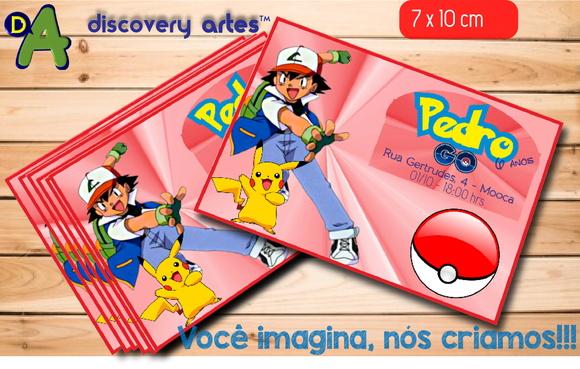 Convite Pokemon
