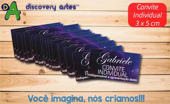 Convite Individual Céu Estrelado