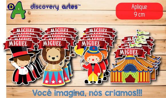 Aplique Tubete Circo