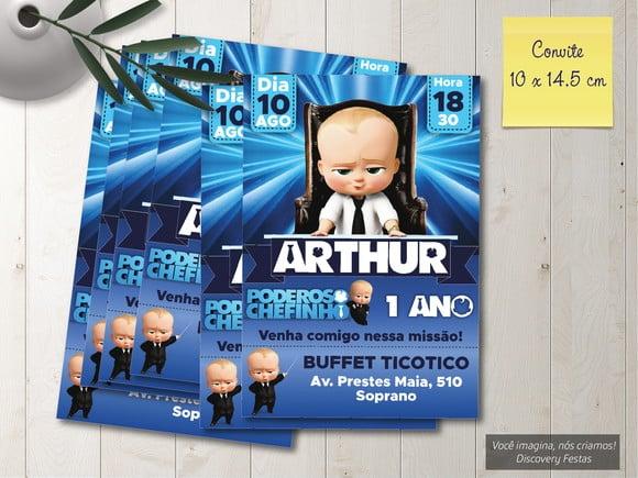 Convite o Poderoso Chefinho