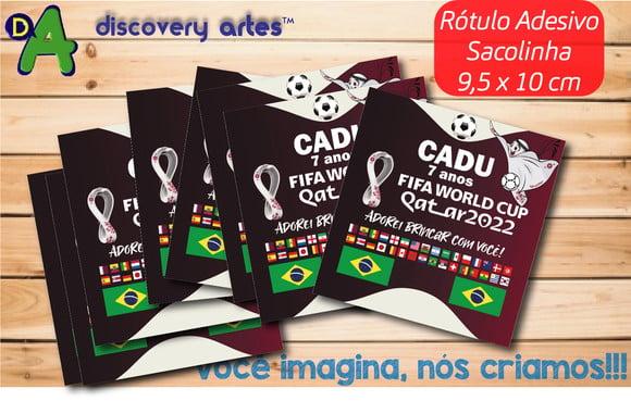 Rótulo Adesivo Sacola Copa