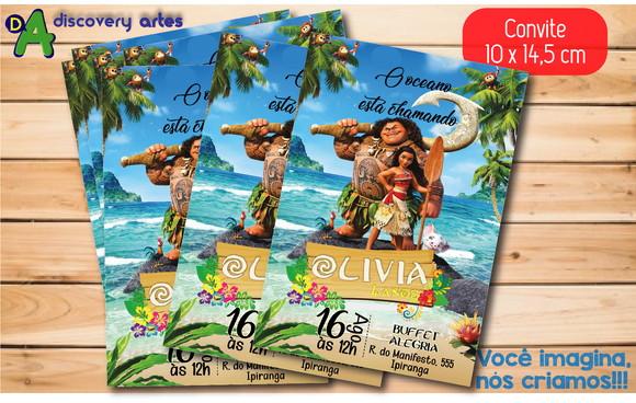 Convite Moana