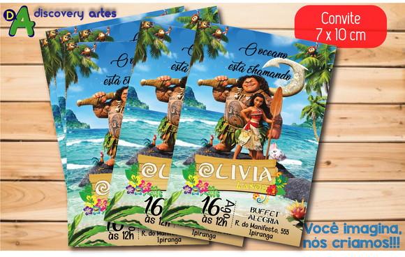 Convite Moana