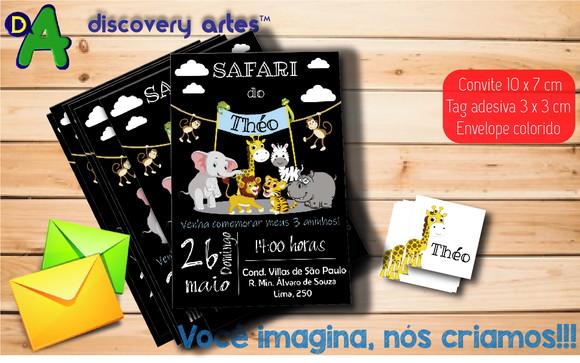 Convite Safari