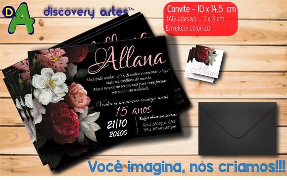 Convite c/ Rosas