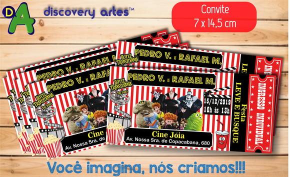 Convite Ingresso Hotel Transylvania