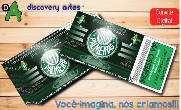 Convite Digital Time de Futebol