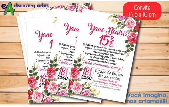 Convite Aniversário 15 Anos