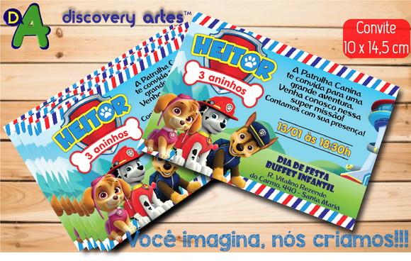 Convite Patrulha Canina