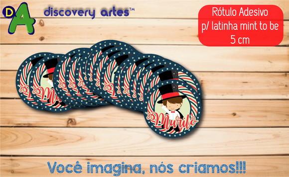 Rótulo Adesivo Latinha Circo