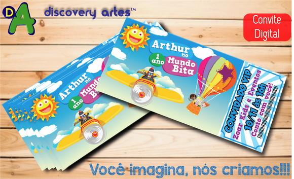 Convite Ingresso Digital Mundo Bita