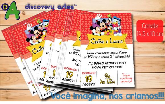 Convite Mickey