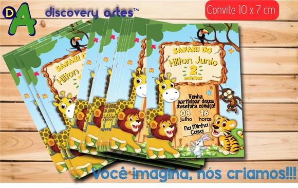 Convite Safari