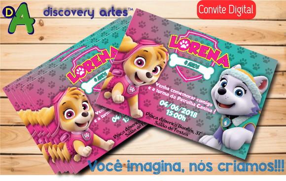 Convite Digital Patrulha Canina