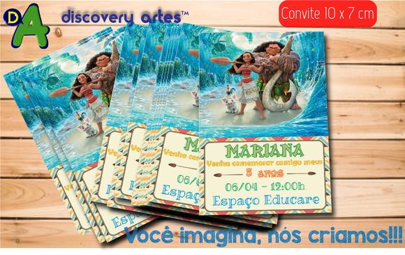 Convite Moana